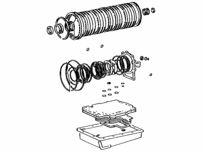 1992 Toyota Previa Automatic Transmission Overhaul Kit - 04352-28030