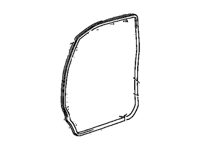 1992 Toyota Previa Door Seal - 67861-95D00-04