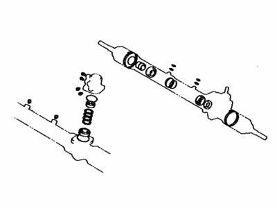 Toyota 04445-28030 Gasket Kit, Power Steering Gear