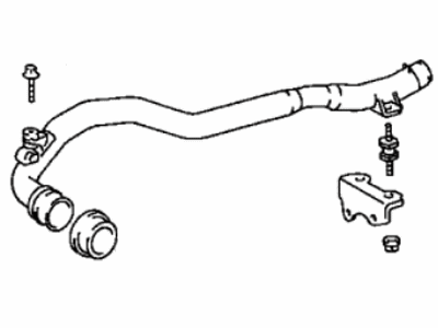 Toyota 17362-76011 Tube, Air