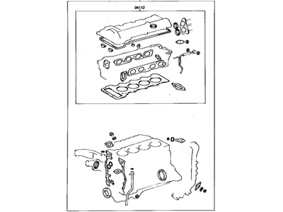 Toyota 04111-76071 Gasket Kit, Engine O