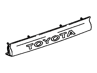 Toyota 81276-28010 Cover, License Plate Lamp
