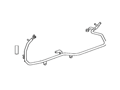 Toyota 12201-76020 Tube Sub-Assy, Ventilation