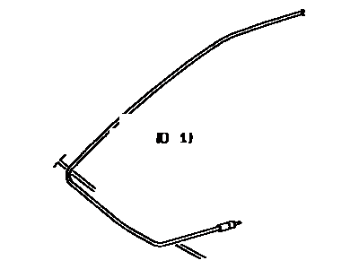 Toyota 86101-95D01 Cord Sub-Assembly, Antenna