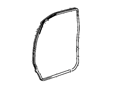 Toyota Previa Door Seal - 67862-95D00-04