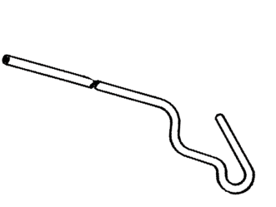 Toyota 90099-33034 Hose, Rear Washer