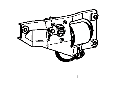 Toyota 85120-91257 Motor And Bracket Assy, Rear Wiper