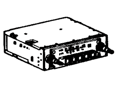 Toyota 86120-20271 Receiver Assembly, Radio