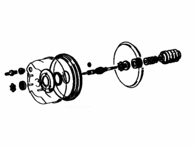 1980 Toyota Corona Brake Booster - 04443-20300