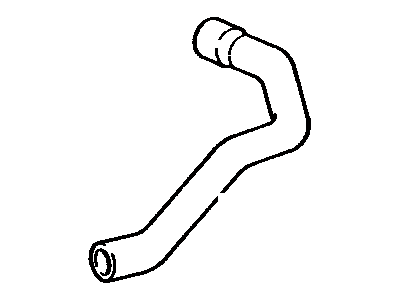 1983 Toyota Celica Radiator Hose - 16572-43010