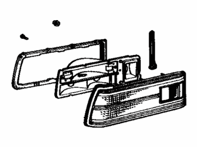 Toyota 81506-29115 Lamp Sub-Assembly, Rear Combination, LH