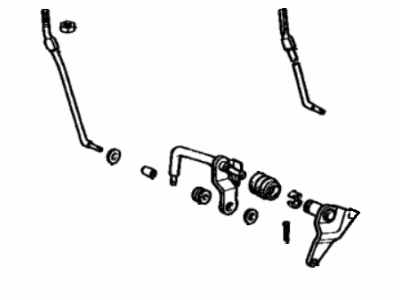 Toyota 33770-20281 Shaft Assembly, Cross