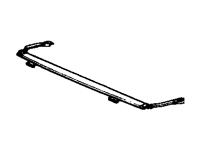 Toyota 63209-20010 Panel Sub-Assembly, Roof Wind DEFLECTOR