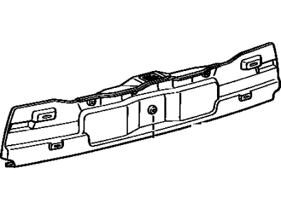 Toyota 64716-20041 Cover, Luggage Compartment, Rear Center