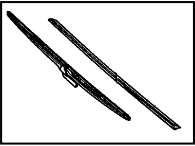Toyota 85220-20200 Windshield Wiper Blade Assembly