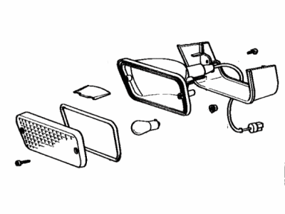 Toyota 81510-19545 Lamp Assy, Front Turn Signal, RH