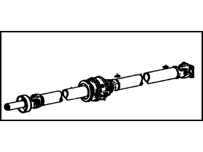 Toyota 37100-20150 Propelle Shaft Assembly W/Center Bearing