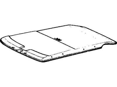 Toyota 63310-91259-08 HEADLINING Assembly, Roof