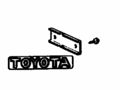 Toyota 75321-29315 Radiator Grille Or Front Panel Name Plate