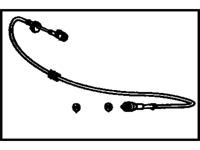 Toyota 83710-29555 Speedometer Drive Cable Assembly, No.1