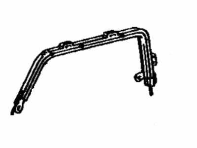 Toyota 61820-20010 Rail Assembly, Shoulder Belt Guide, LH