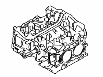 Toyota SU003-07263 Short Block Engine Ay
