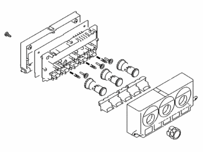 Toyota 86 A/C Switch - SU003-08109