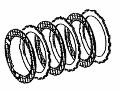 Toyota SU003-03661 Disc Set, Brake