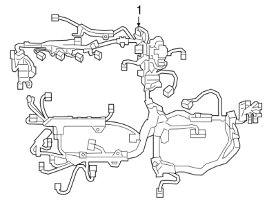 Toyota SU003-06472 HARN-Engine