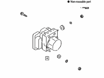 Toyota 86 ABS Pump And Motor Assembly - SU003-08215