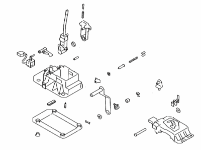 Toyota SU003-07441 SEL Lever Assembly ATLHD