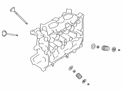 2018 Toyota 86 Cylinder Head - SU003-07266