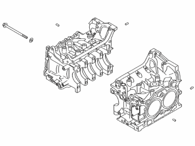 Toyota SU003-07264 Block Assembly-Cylinder