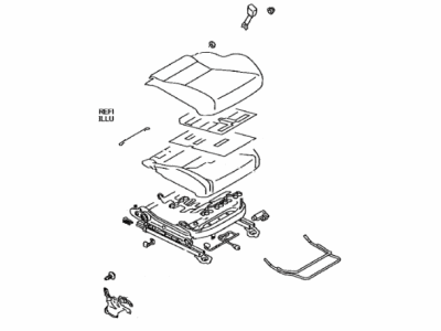 Toyota 86 Seat Cushion - SU003-08240