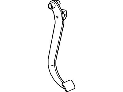 Toyota Land Cruiser Clutch Pedal - 31301-60052