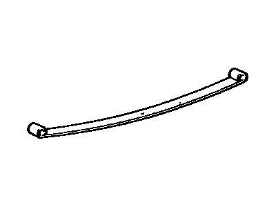 Toyota 48111-60062 Leaf, Front Spring