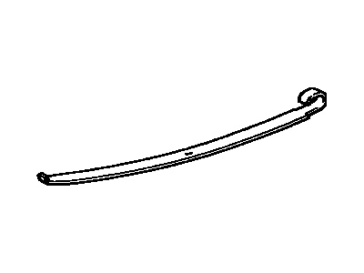 Toyota 48112-60180 Leaf, Front Spring