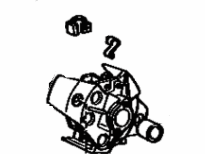 Toyota 38602-60010 Frame Sub-Assembly, CUMMUTATOR End