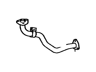 1983 Toyota Land Cruiser Exhaust Pipe - 17410-61170