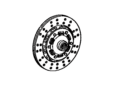 1985 Toyota Land Cruiser Clutch Disc - 31250-60020