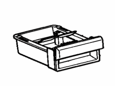 Toyota 74102-90800 RECEPTACLE Assembly, Instrument Panel Ash