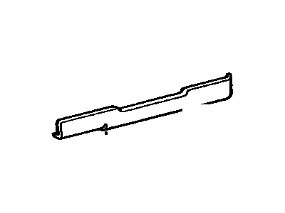 Toyota 55402-90800 Pad Sub-Assy, Instrument Panel, Lower RH