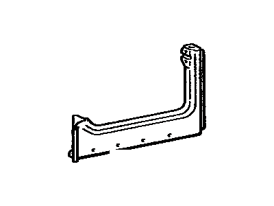 Toyota 61320-90300 Panel, Rocker, Outer LH