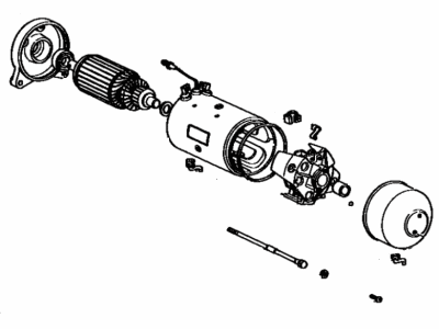 Toyota 38610-60010 Motor Assembly, WINCH