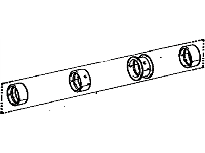 Toyota 11707-56020 Bearing Set, Crankshaft