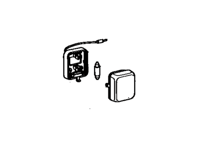 Toyota 81240-90800 Lamp Assembly, Room