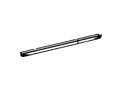 Toyota 68171-90352 Weatherstrip, Front Door Glass Channel