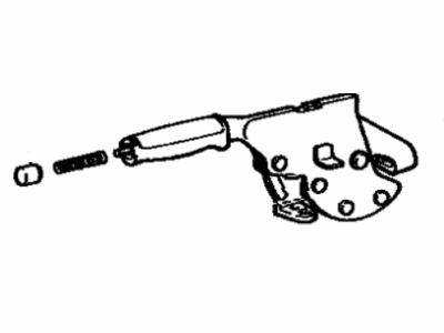 Toyota 46210-60021 Lever Sub-Assembly, Parking Brake