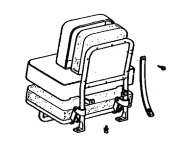 Toyota 71700-90801 Seat Assembly, Rear Side, LH