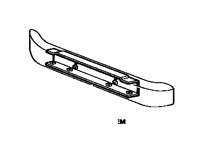 Toyota 52131-60010 Reinforcement, Front Bumper